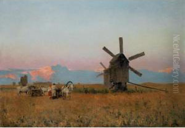 Landscape With Windmill - view 1