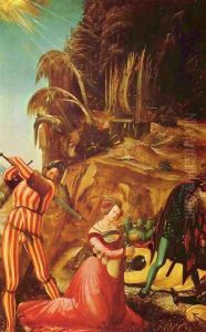 Decapitation of St. Catherine by Albrecht Altdorfer