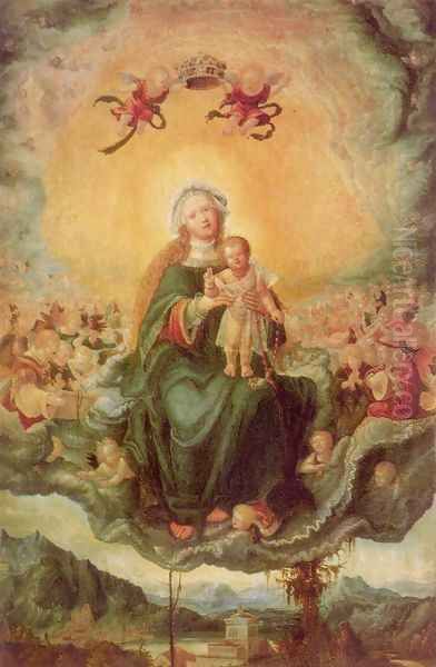 Maria in the glory - view 1