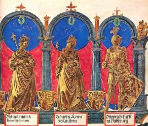 Emperor Maximilian triumph, The ancestors of the emperor