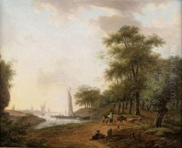 Paysage Fluvial Anime - view 1