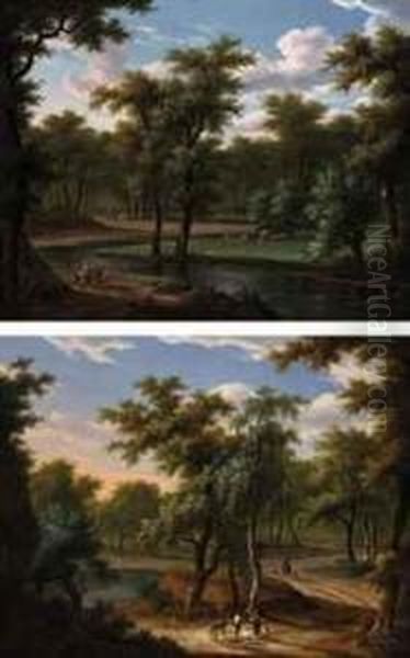 Landscape With Shepherds And Their Flocks - view 1