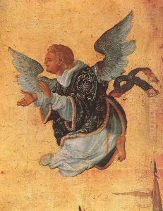 Christ on the Cross (detail) by Albrecht Altdorfer