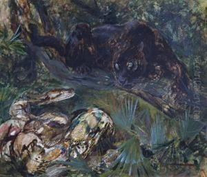 Kar And Baghiera by Cuthbert Edmund Swan