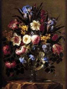 Vase of Flowers 1668 by Juan De Arellano