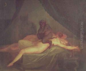 Nightmare 1800 by Nicolai Abraham Abildgaard