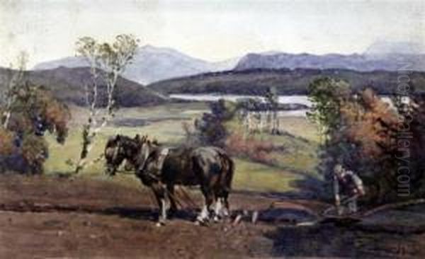 Ploughing Scene - view 1