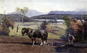 Ploughing Scene