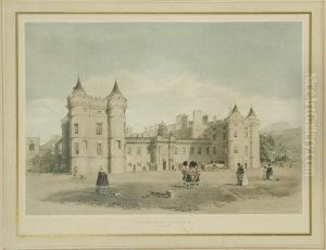Holyrood Palace And Chapel by Samuel Dukinfield Swarbreck