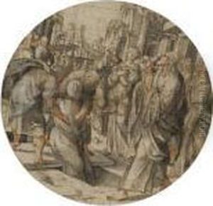 The Raising Of Lazarus by Jan Swart Van Groningen