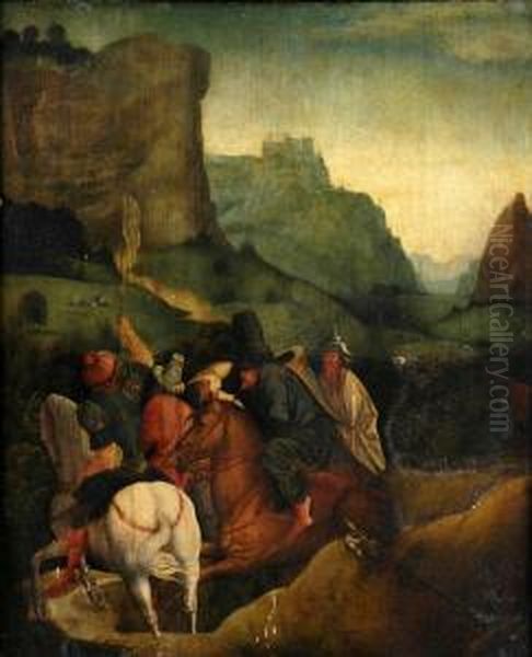 Horseman In A Landscape - view 1