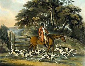 Going Out, from 'Fox Hunting' by Henry Thomas Alken