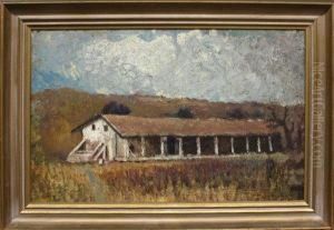 Framed Oil On Board by Henry S. Swasey
