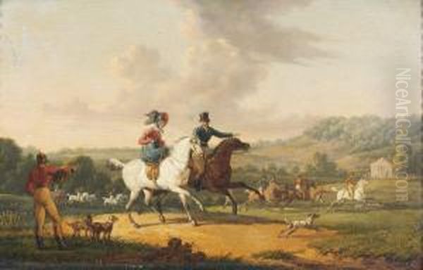 Scene De Chasse A Courre - view 1