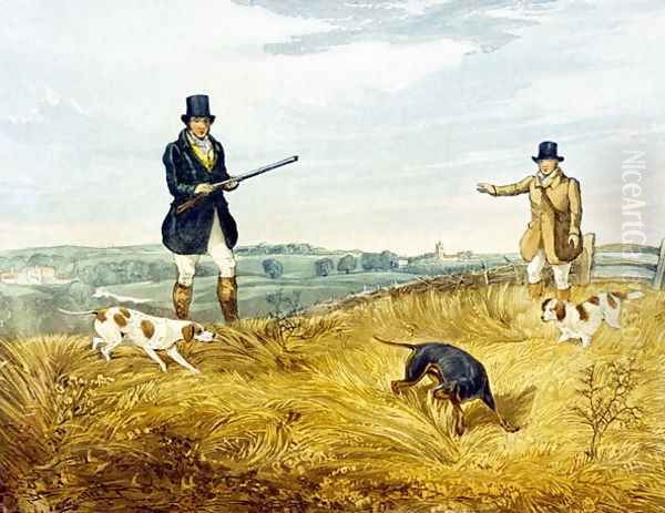 Gun and Loader, plate from 'Partridge Shooting' - view 1