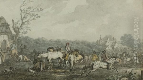 The Horse Fair - view 1