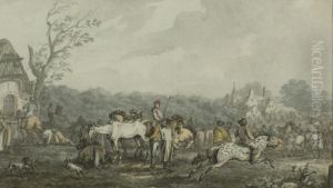 The Horse Fair by Joseph Swebach-Desfontaines