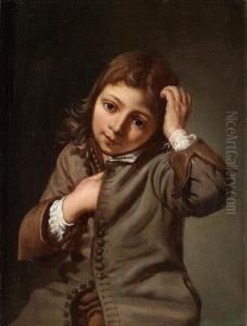 Youngboy Scratching His Head by Michiel Sweerts