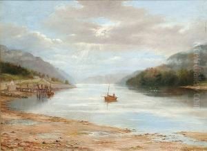 Figures On A Jetty