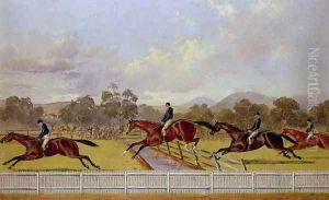 A Steeplechase by Henry Thomas Alken