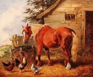 Outside the stable by Henry Thomas Alken