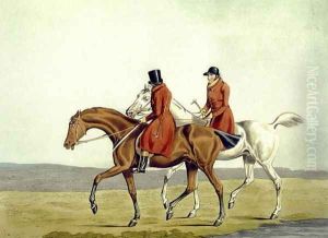 Going Home, Meltonians as They Were, from 'The Meltonians' 1823 by Henry Thomas Alken
