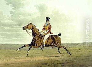 A Meltonian As He Is, engraved from 'The Meltonians' 1823 by Henry Thomas Alken