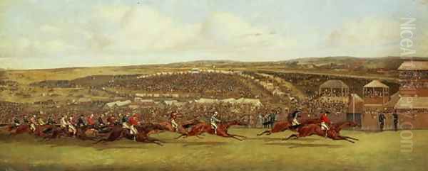 The Finish of the Derby by Henry Thomas Alken