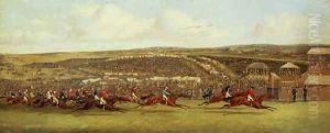 The Finish of the Derby by Henry Thomas Alken