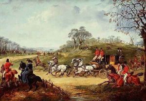 Going to the Meet by Henry Thomas Alken