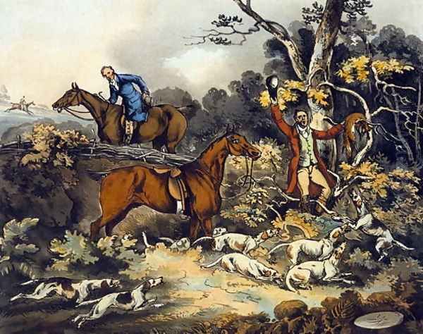 The Death, from 'Fox Hunting' by Henry Thomas Alken