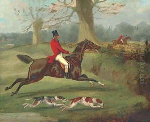 About to Jump the Ditch by Henry Thomas Alken