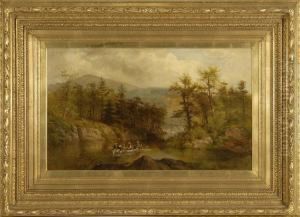 Lake George Looking Towards The Narrows by James Brade Sword