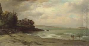 Off The Rhode Island Coast by James Brade Sword