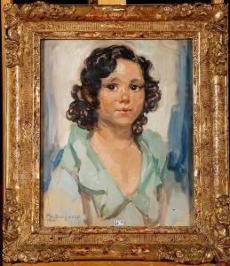Portrait De Jeune Fille by Philippe Swyncop