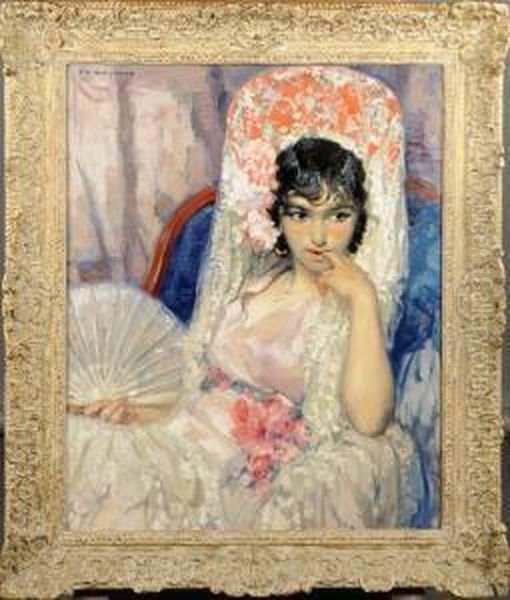 Espagnole A L'eventail by Philippe Swyncop