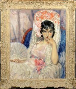 Espagnole A L'eventail by Philippe Swyncop