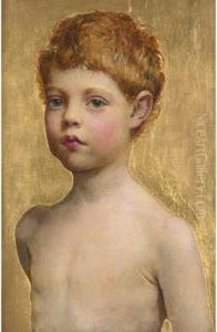 Portrait Of A Boy by Annie Louisa Swynnerton