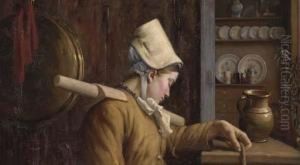 The Milkmaid by Frederick Swinnerton