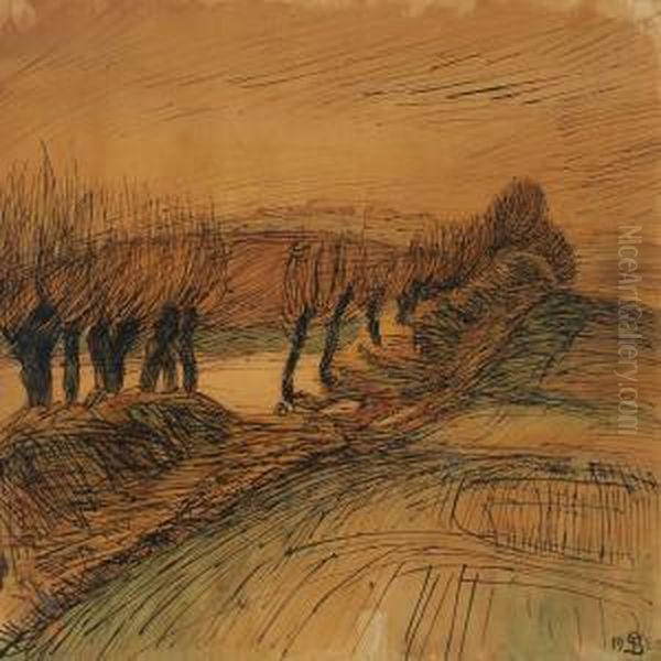 Open Fields And Naked Trees - view 1