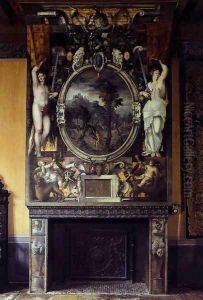 Chimney breast by Niccolo dell' Abbate