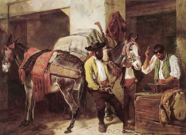 The Blacksmith's Shop - view 1