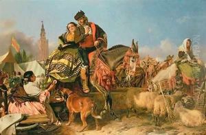 Fair at Seville by Richard Ansdell