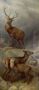 The Deer Forest by Richard Ansdell