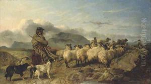 A View in the Grampians by Richard Ansdell