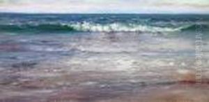 Breaking Waves Along A Shore