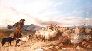 Crossing the Moor by Richard Ansdell