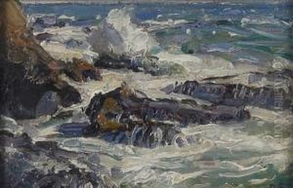 Rocky Coastal Scene - view 1