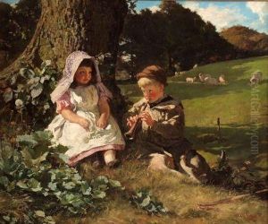 Phyllis And Corydon by William Christian Symons