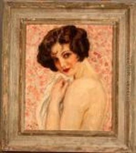 Portrait De Femme Au Dos Nue by Tancrede Synave